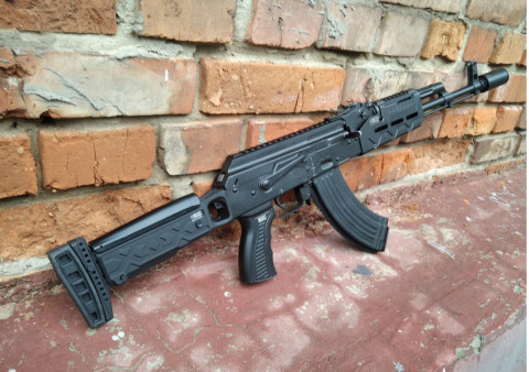 Приклад Телескопический ME Для АК-47/74 АКС АКС-74у Сайга