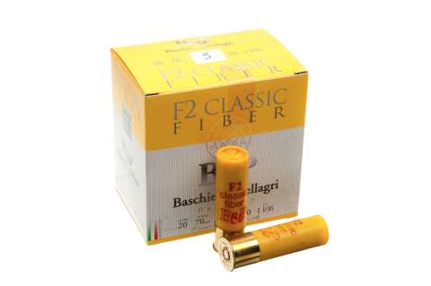 Набої мисливські B&P F2 CLASSIC FIBBER (б / к, фетровий пиж) к.20/16/70 №10, 26 г