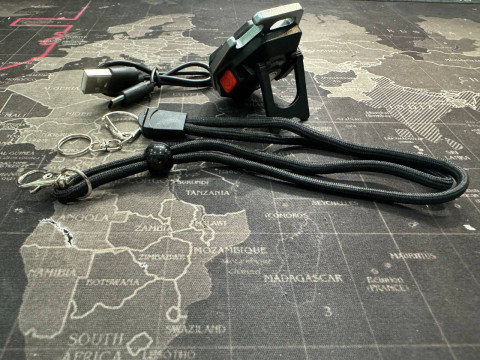 Світлодіодний Брелок Ліхтарик 500 лм Водонепроникний Робочий Ліхтарик Для Кемпінгу