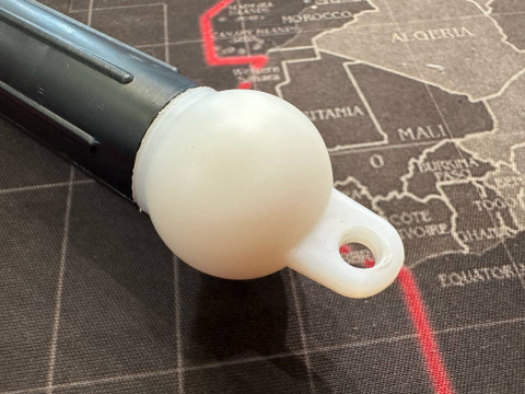 Жезл-отмашка поліцейський для регулювання дорожнього руху з катафотом, 30 см