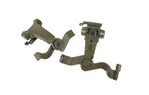 Кріплення Чебурашка для навушників на шолом Earmor M16C Green (Оригінал)
