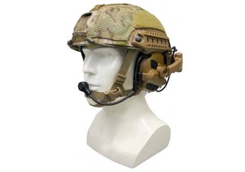 Кріплення Чебурашка для навушників на шолом Earmor M16C Coyote (Оригінал)