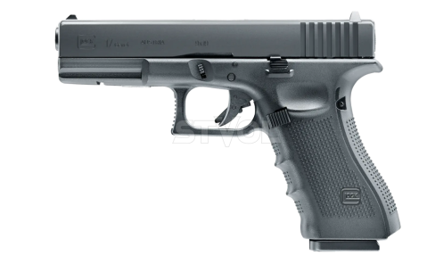 Пневматичний пістолет GLOCK 17 Gen4 Blowback кал. 4,5 мм (з затвор. затримкою)