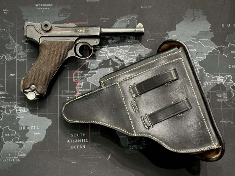 ММГ Luger P.08 Parabellum 1942 Оригінал Массо-Габаритний Макет Деактивований Пістолет Колекційний Екземпляр