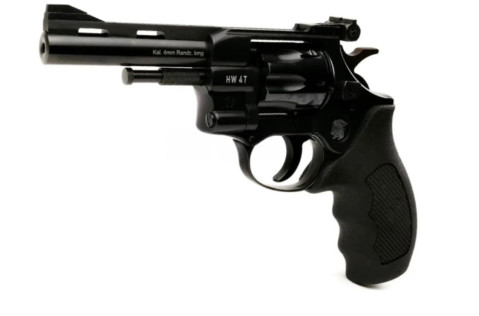 Револьвер под патрон флобера Weihrauch HW4, кал.4, 4" Combat grip