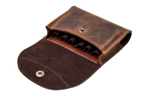 Патронташ зі шкіри 11 еластичних відділень Artipel