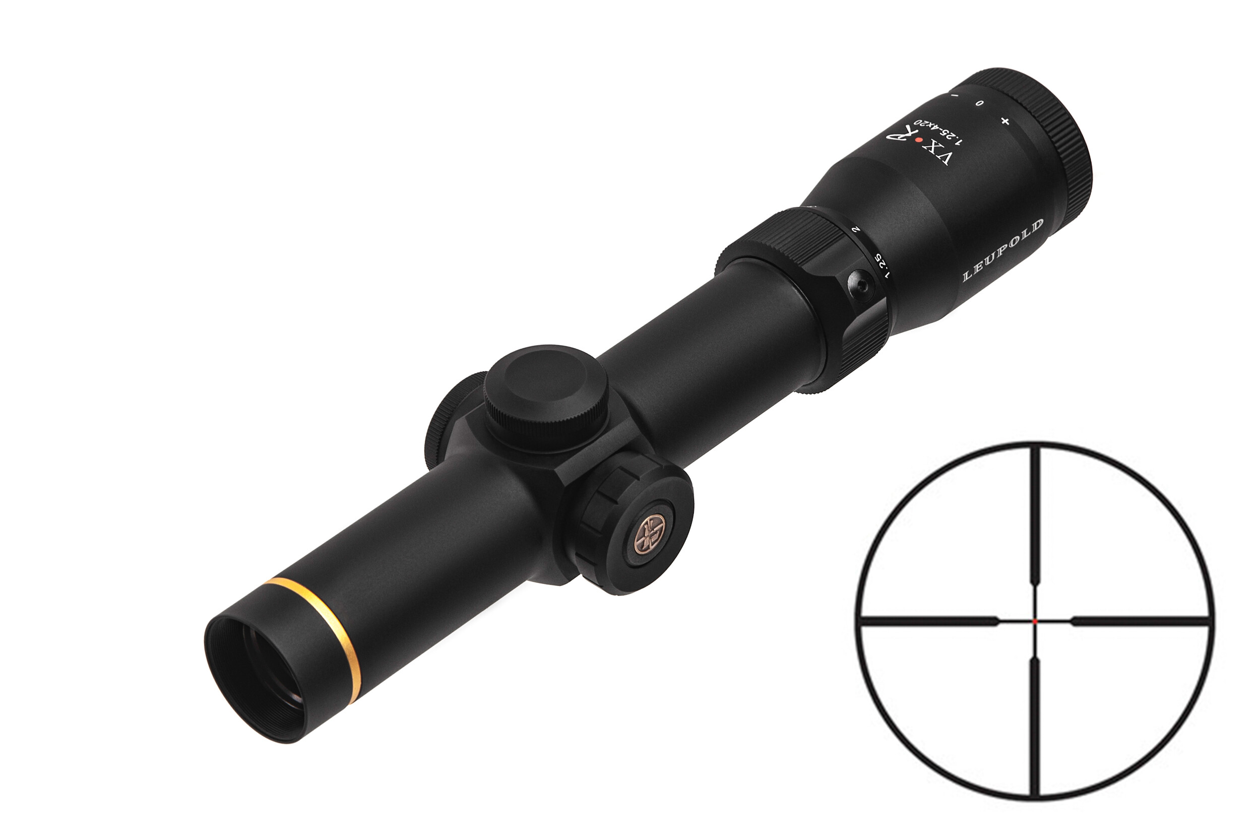 Прицел Leupold VX.R 1.25-4x20mm Matte Firedot Duplex