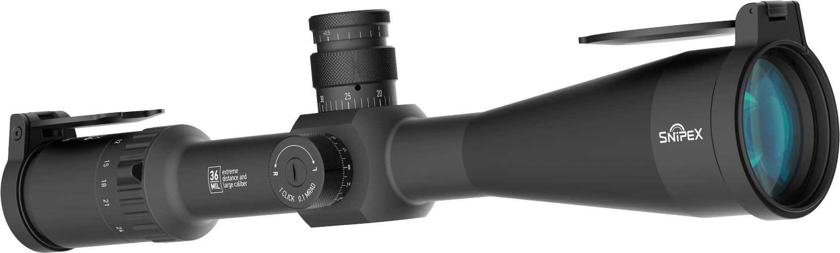 Оптичний приціл SNIPEX GALAXY G36 6-24x55