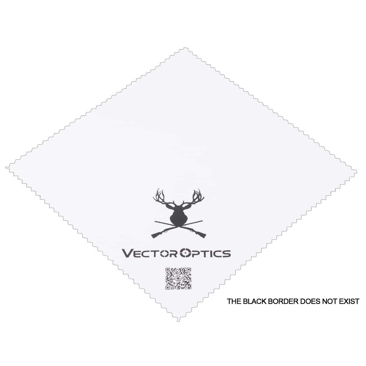 Чистящая салфетка Vector Optics для оптики 147х147 мм белая