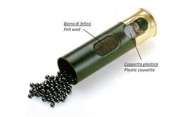 Набої мисливські B&P TRICOLOR (б / к, фетровий пиж) к.12 /16/70 №3, 36 г