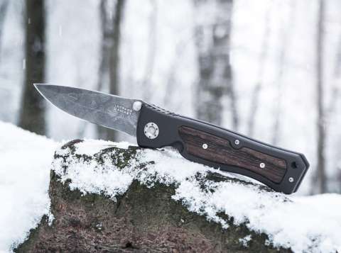 Ніж Boker "Leopard Damast II"