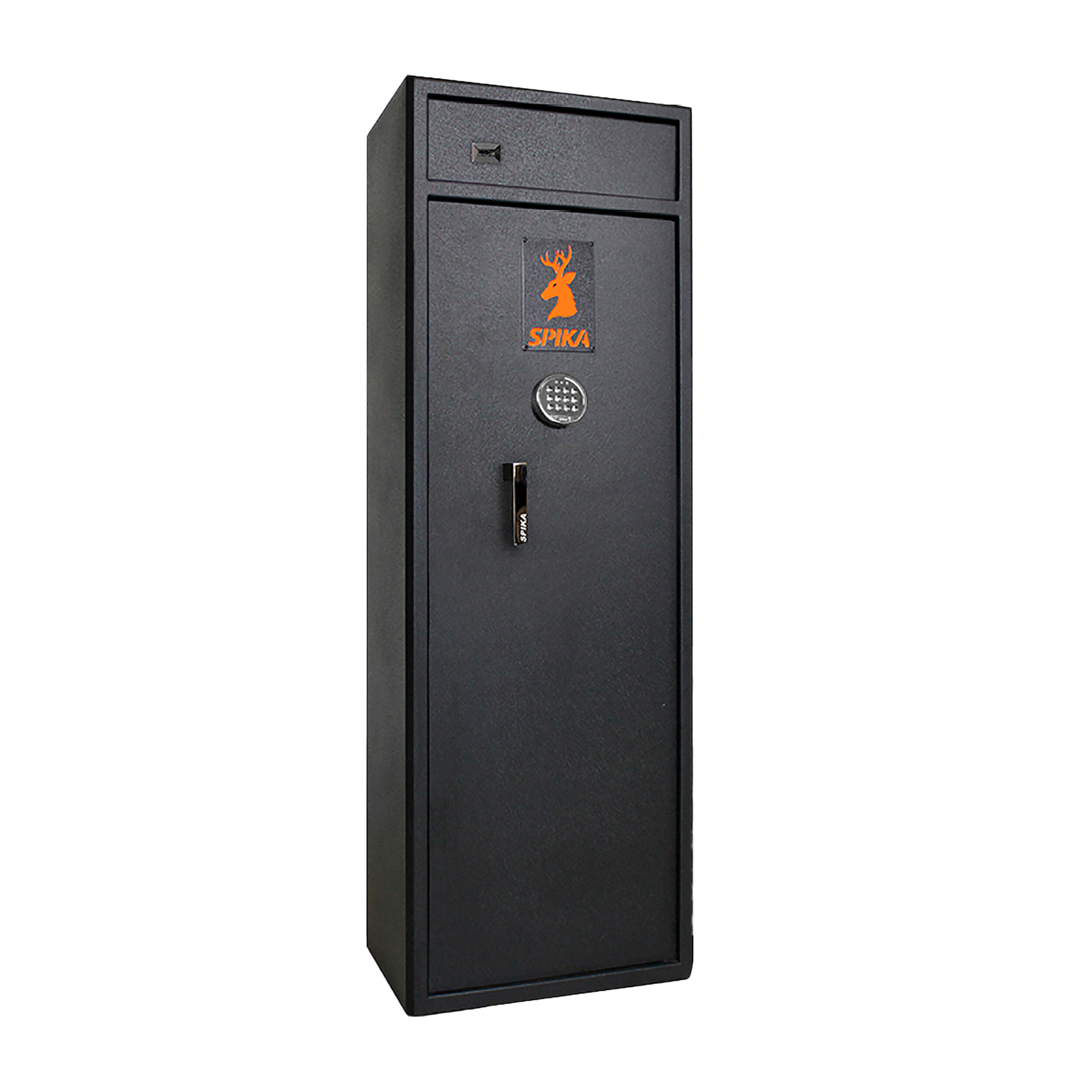 Сейф оружейный SPIKA, большой, доп. внешнее отделение, эл.замок,150х52х36 см, 74 кг