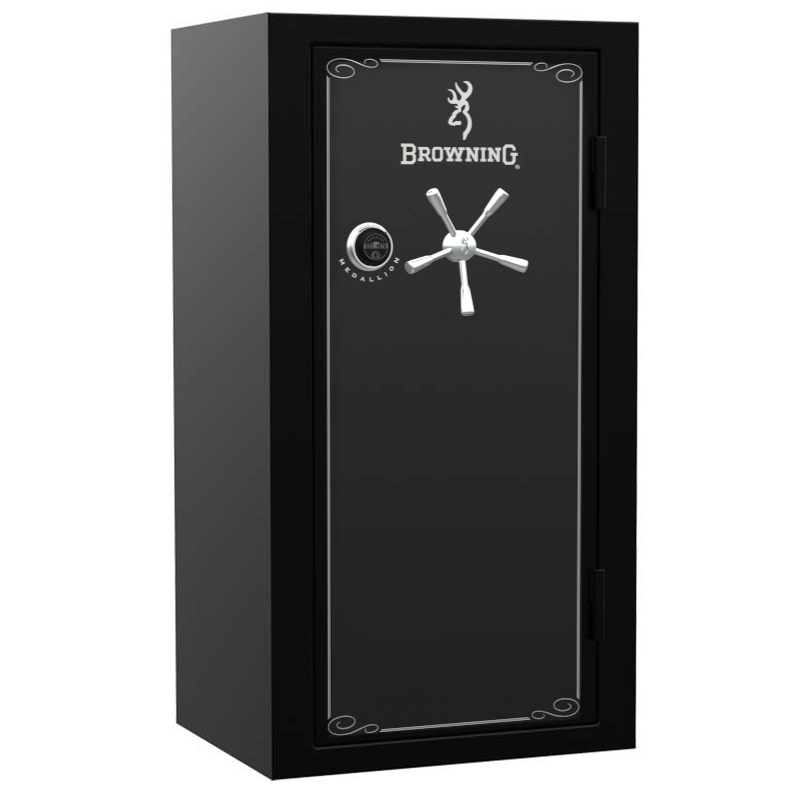 Сейф BROWNING "Medallion" 153x82x66 черный двухцв., хром. ручки, эл.замок,Pointer