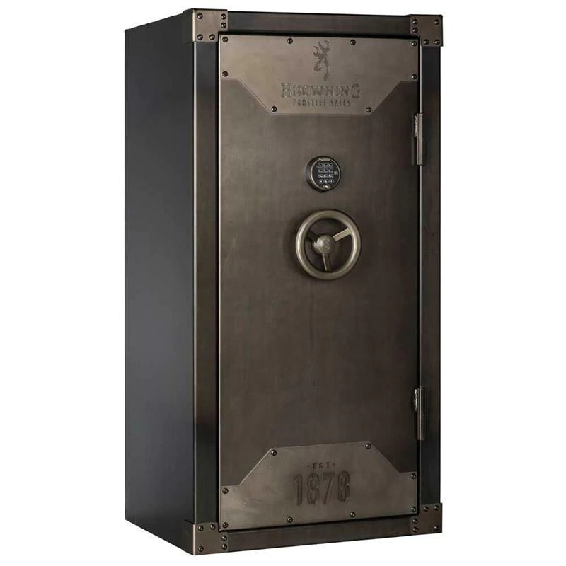 Сейф BROWNING  "1878" 153х79х64, Stained Metal, Cast Iron Wheel, эл.замок