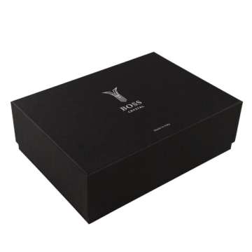 Набір для віскі Boss Crystal "Казаки ", 6 бокалів, накладки срібло