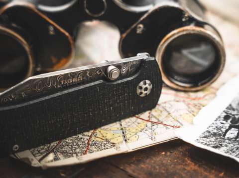 Ніж Boker "Tiger-Damast"