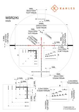 Приціл оптичний KAHLES K 525i CCW 5-25x56 / MSR2-right