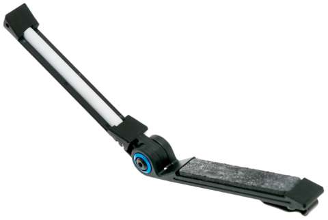 Складане точило Benchmade "EDC folding sharpener - Edge Maintenance Tool", кераміка+шкіра