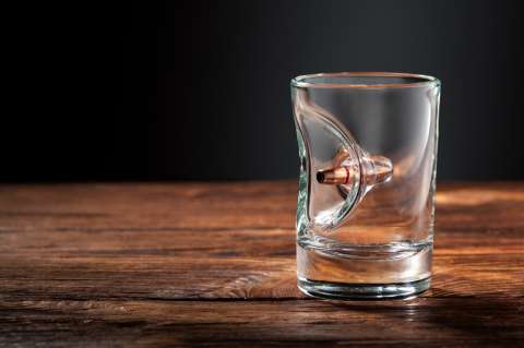 Чарки гладкі з кулею