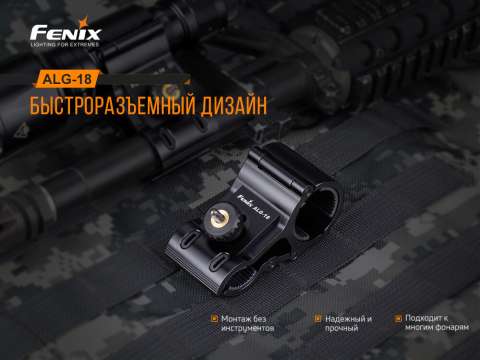 ALG-18 Кріплення на зброю для ліхтарів Fenix ALG-18