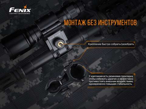 ALG-18 Кріплення на зброю для ліхтарів Fenix ALG-18