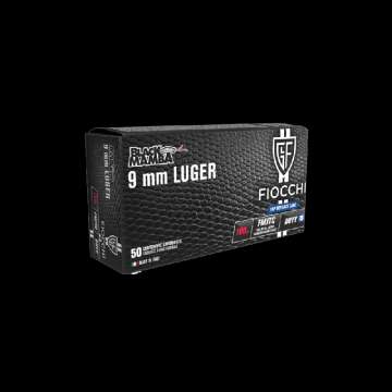 Патрони нарізні Fiocchi Black Mamba 9х19 Luger FMJTC BM 100Gr (6.48 г)