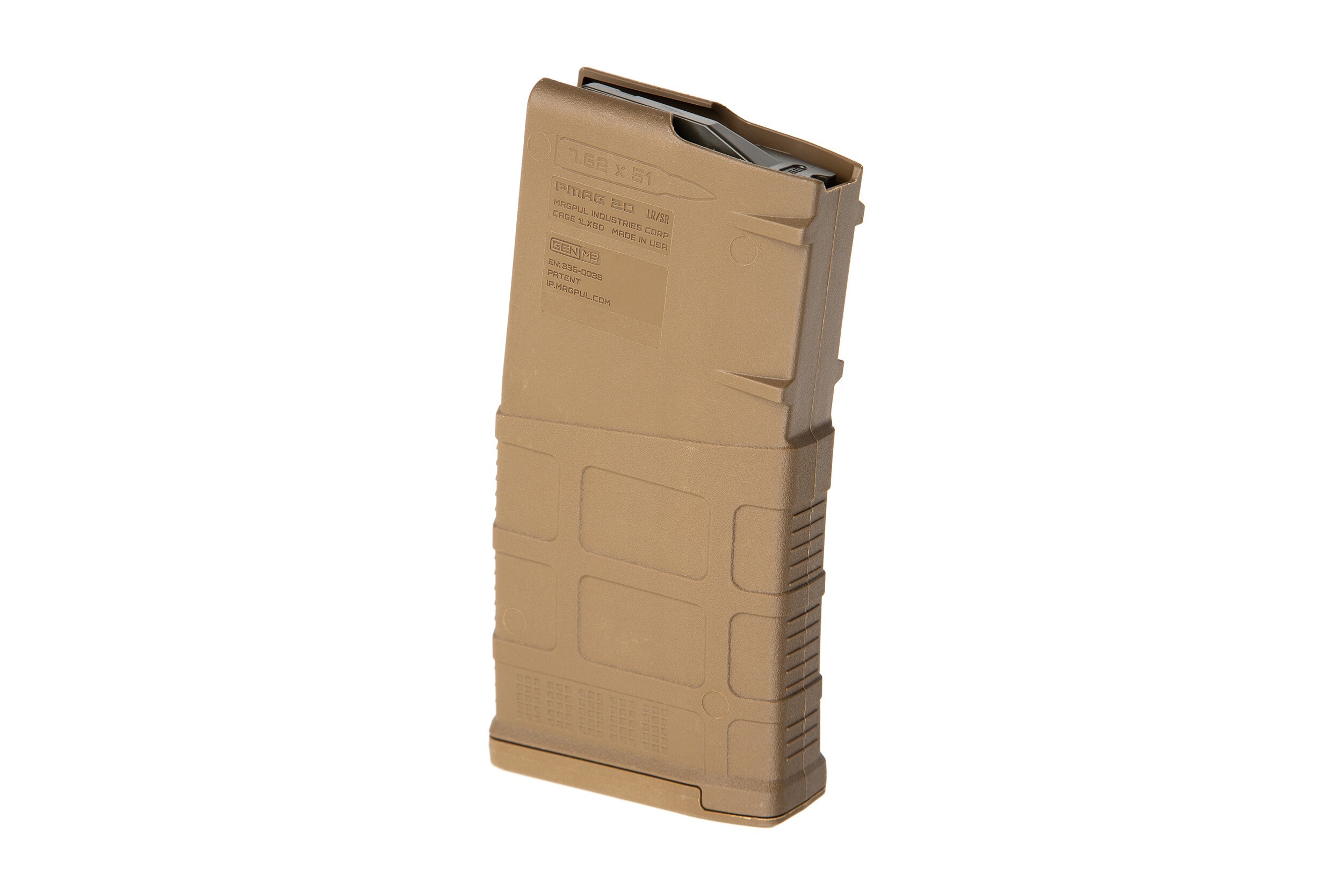 MAG291-MCT Магазин Magpul PMAG 20 LR/SR GEN M3,7.62x51 TAN