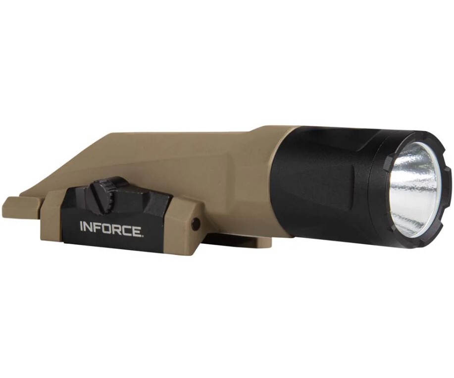 Подствольный фонарик INFORCE WMLX, FDE Body, Primary LED: White; Secondary LED: IR Gen3