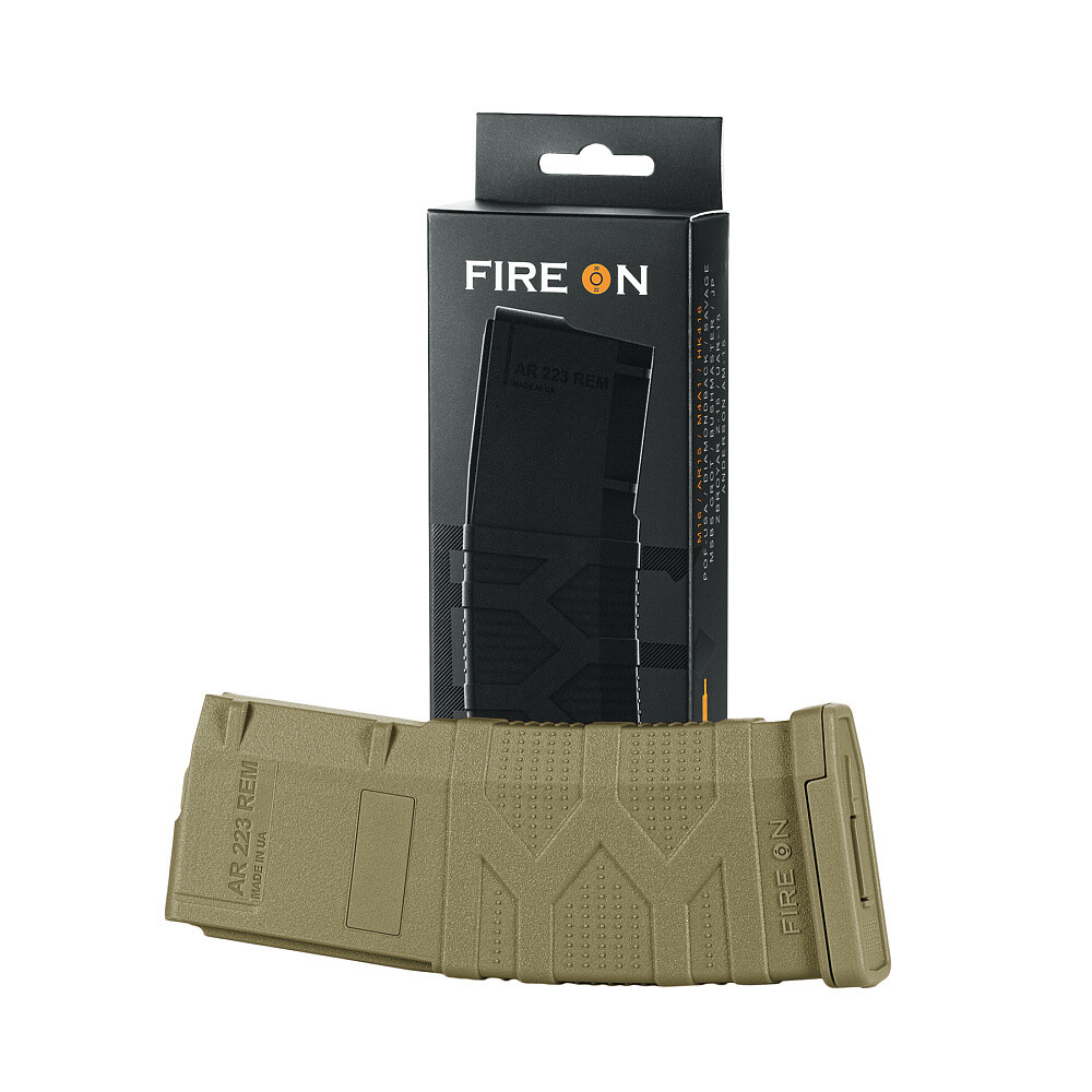 Магазин Fire On АR15 223 (тан)