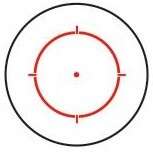 Приціл коліматорний SIG Optics ROMEO 4H, BALLISTIC CIRCLE DOT, 0.5 MOA ADJ, GRAPHITE