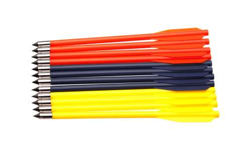 Набір стріл для арбалета (3 кольори)