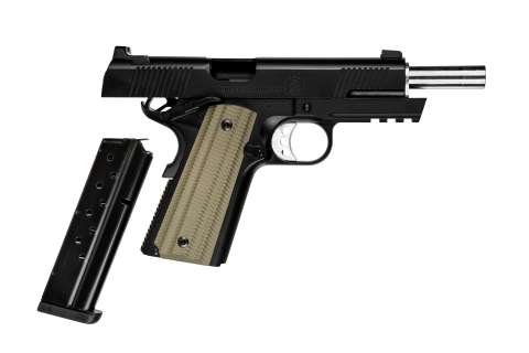 ММГ Пістолет спортивний Springfield 1911 Operator 9mm 5" black Массогабаритный макет