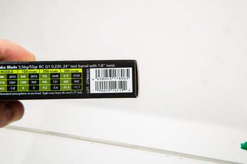 Набої нарізні Sako Powehead Blade 223 Rem SP  55Gr (3,56 г)