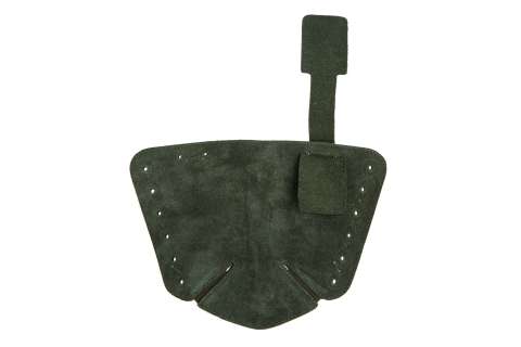 Щока на приклад шкіряна Artipel, зелена