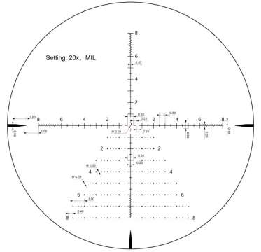 Приціл оптичний Vector Optics Taurus 3-24x56 (34 мм) illum. SFP ED