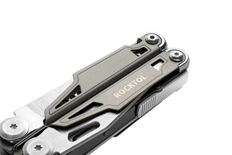 Мультитул Rocktol SK02 19-в-1 з титановим покриттям та нейлоновим чохлом в подарунковій коробці