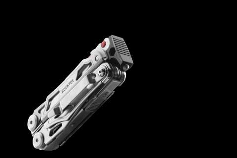 Мультитул Rocktol SK04 22-в-1 з нейлоновим чохлом, кресалом, свистком та бітами