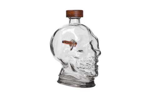 Графин череп з кулею 0.55 л