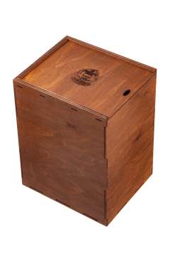 Графин череп з кулею 0.55 л