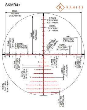 Приціл оптичний KAHLES K328i DLR CCW 3.5-28x50 (36 мм) illum. Skmr4+ w-left FFP