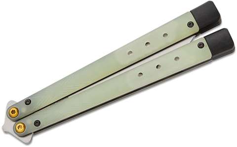 Ніж Benchmade "Necron", balisong, jade G10