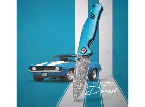 Ніж Boker "1969 Z28-Damast"