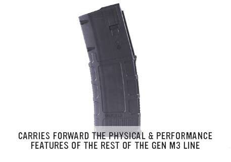 MAG-800 Магазин Magpul PMAG 30 GEN3 M3 MOE, 300BLK, Black