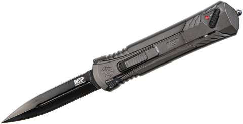 Ніж Smith&Wesson M&P OTF Spear Point Grey