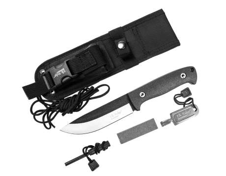 Набір Elk Ridge: ніж, кресало, точило, набір для виживання