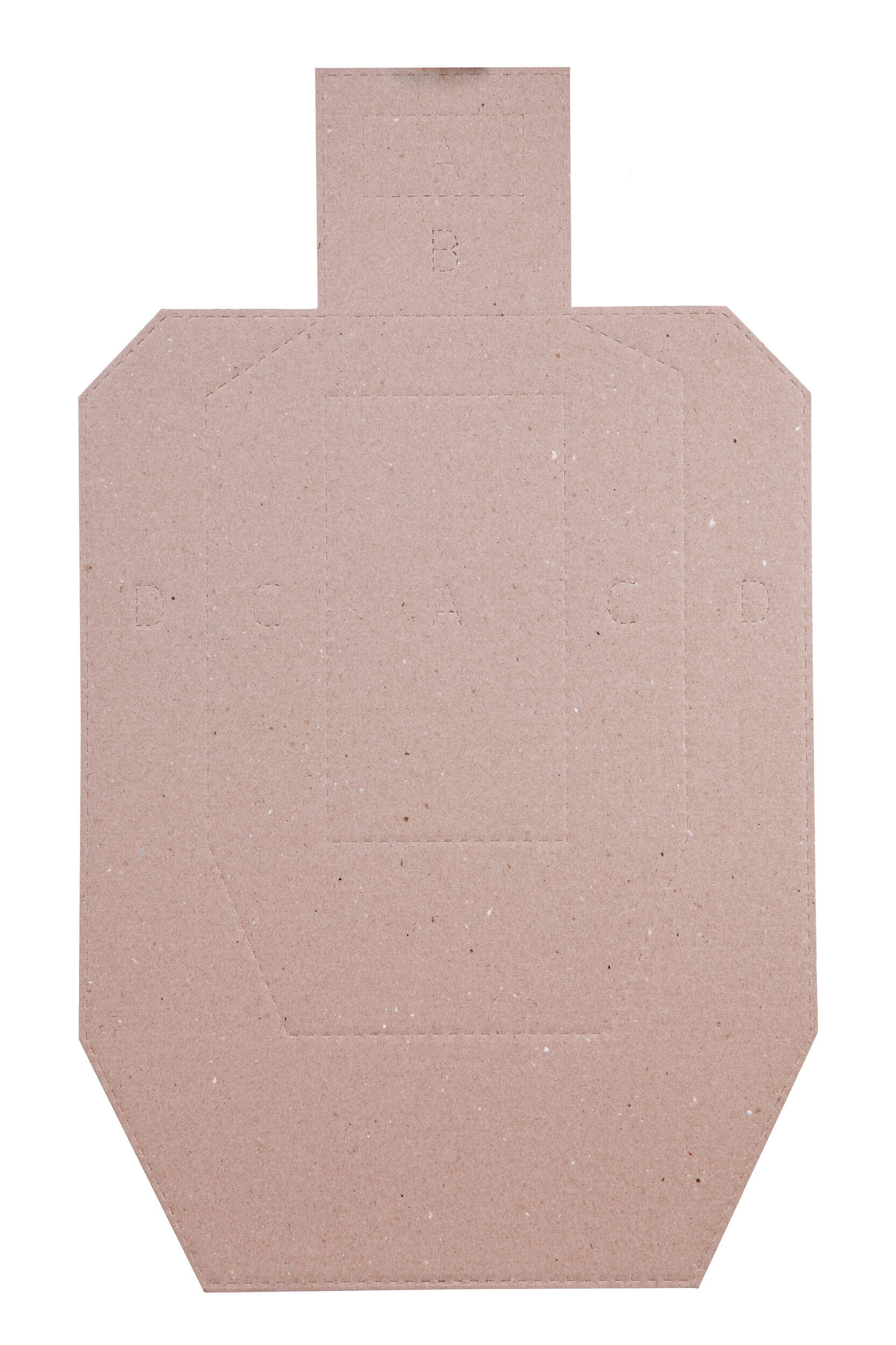 Мишень Алебарда IPSC метрическая