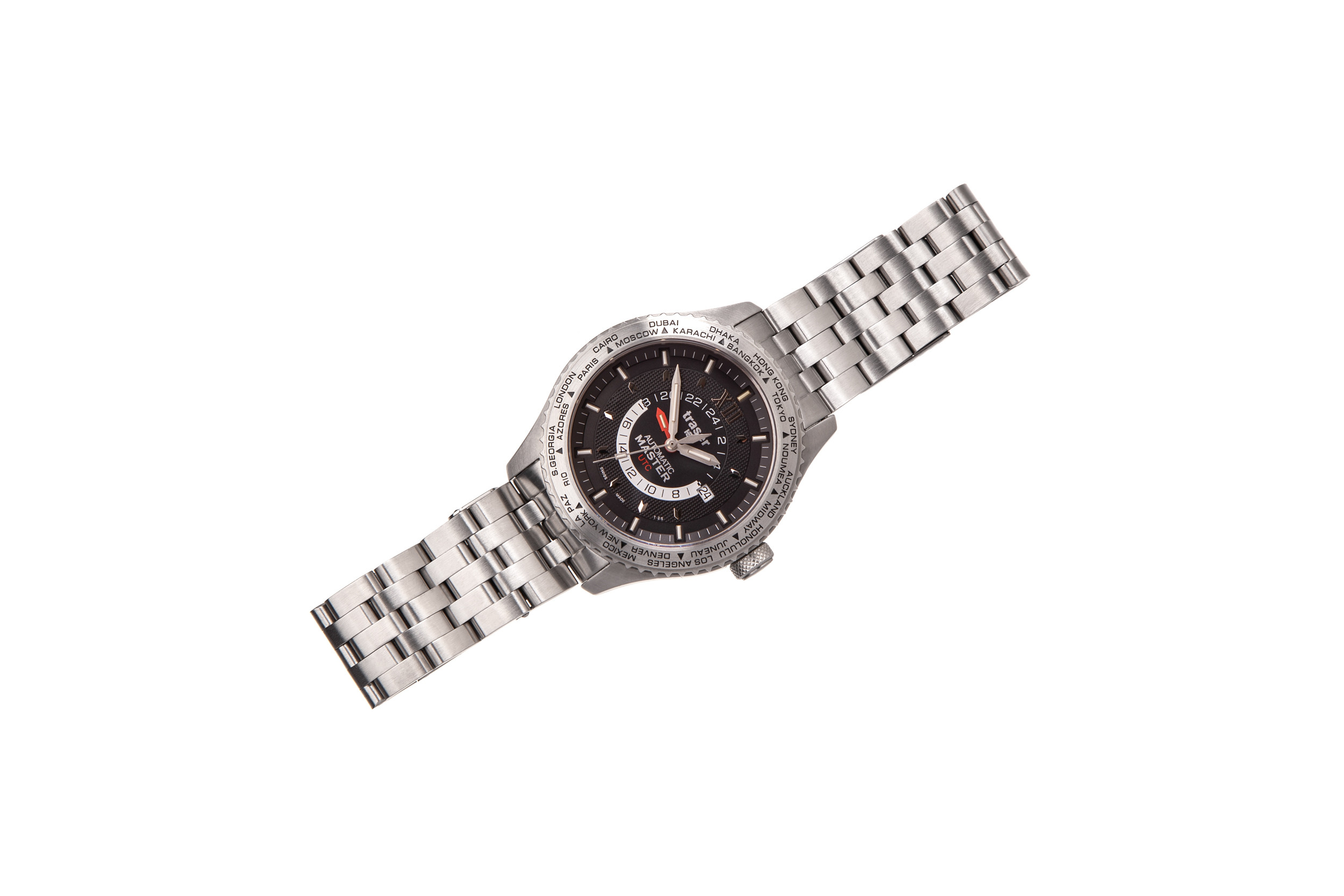 Часы Traser Classic Automatic Master UTC Steel