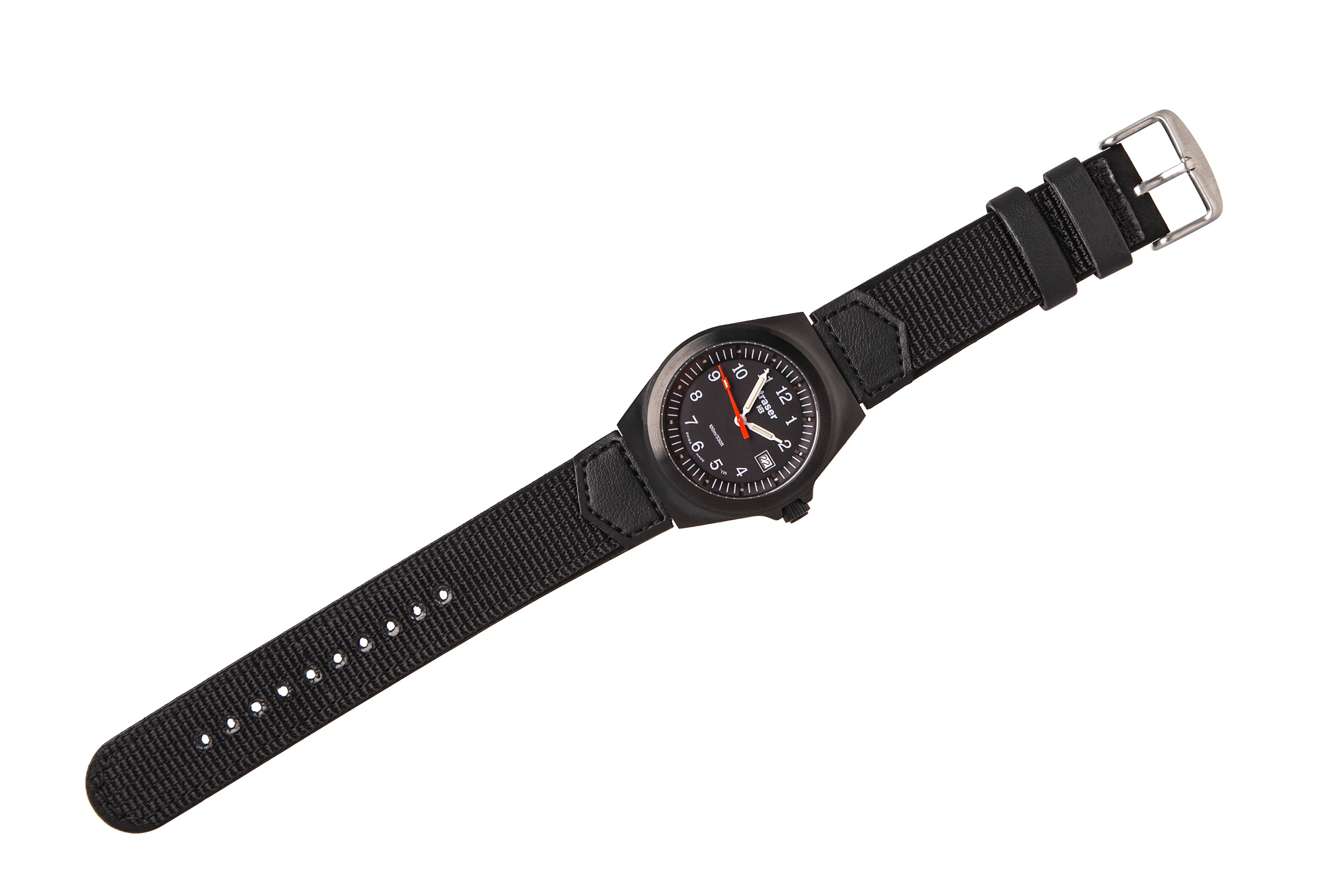 Часы Traser Trooper  нейлон-кожа