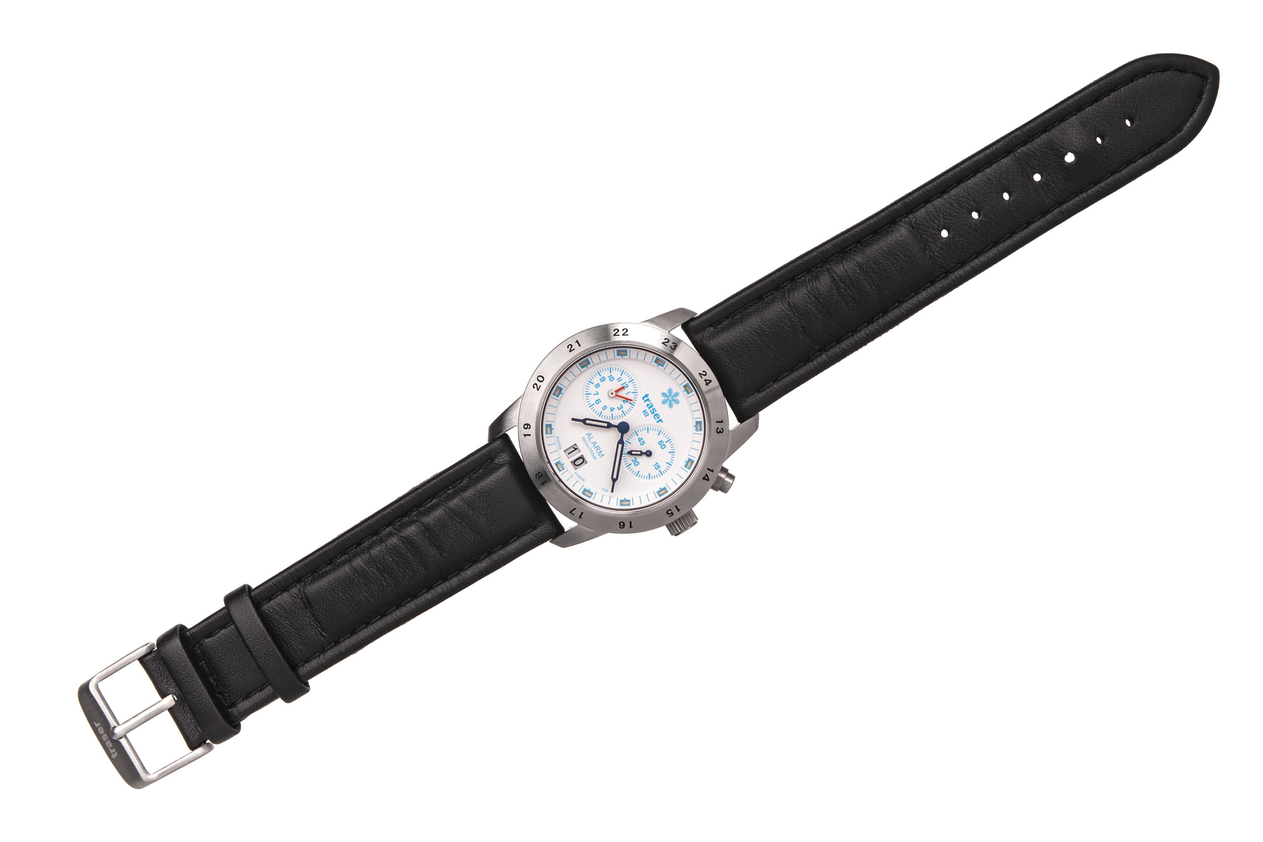 Часы Traser Classic Alarm BD Pro "Winter" кожа