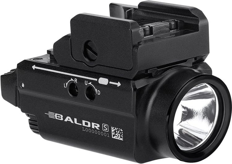 2370.35.22 Ліхтар Olight Baldr S, green laser, к:black